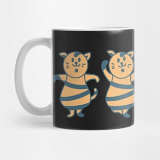 yoga cat (b) Mug